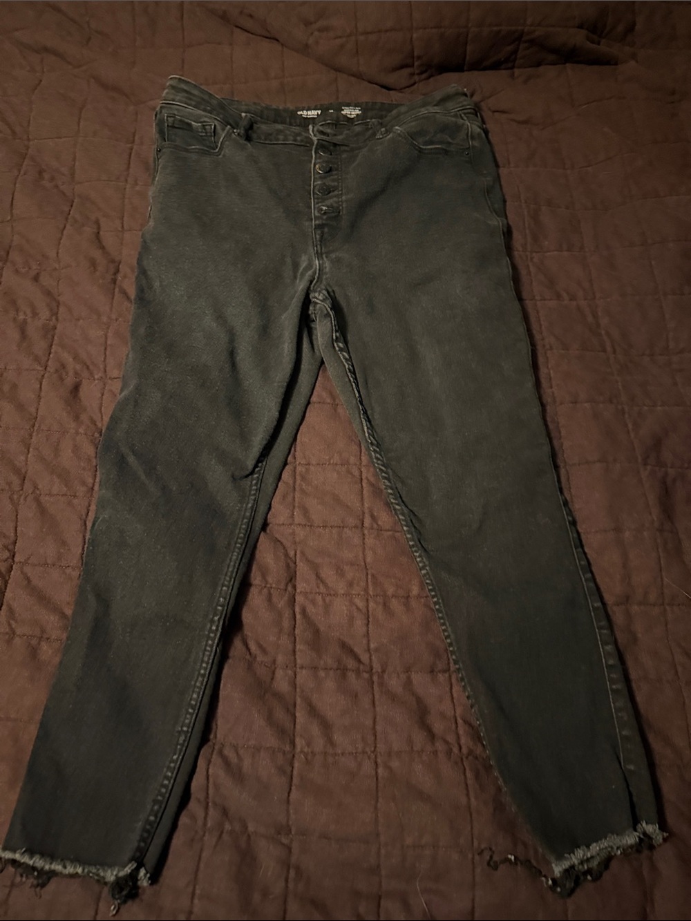 Old Navy Rockstar Button-Fly Jeggings
